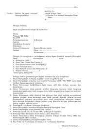 Download formulir pendaftaran paud tk kb tpa sps. Contoh Surat Lamaran Bpd Desa Kumpulan Contoh Gambar