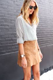 Shop 11 top suede mini skirt camel and earn cash back all in one place. Button Front Suede Skirt Fashion Jackson Outfit Mode Kleidung