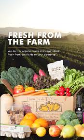 Enjoy The Convenience Of Organic Produce Delivered Fresh From Our Family Farm Right To Your Hom Organic Fruits And Vegetables Eating Organic Vegetable Delivery