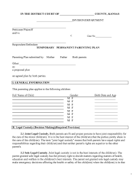 Getting your own cell phone plan can be a great idea. 49 Free Parenting Plan Custody Agreement Templates á… Templatelab