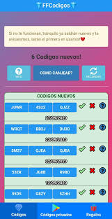 Pruebalos todos y estamos seguros de que más de uno te va a funcionar sin embargo, nos esforzamos por conseguir todos los codigos que salgan nuevos. Freefirecodes For Android Apk Download