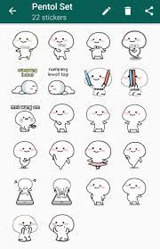 Gambar lucu wa terbaru 2020 ngakak yang buat group whatshap rame. Sunny On Twitter Thread Stiker Wa Pentol Rt Likes Agar Bermanfaat Okeee