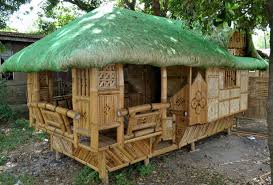 Nipa Hut Design In The Philippines Cebu Image Bamboo House Design Bamboo House Bahay Kubo Design