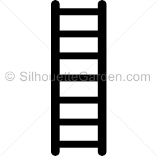 Ladder Silhouette Silhouette Clip Art Clip Art Clay Flower Pots