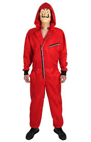 Dali Maske Casa De Papel Season 3 Overall Roter Overall Roten Anzug