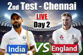Latest live cricket score 2021 today for all cricket matches including live cricket score and match scorecard for t20, odi and test cricket matches. Highlights India Vs England 2nd Test Day 2 Chennai Ashwin Takes Fifer As India Extend Lead To 249 At Stumps