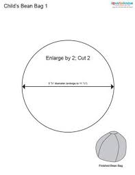 The bean bag pattern you need to follow is quite simple. Bean Bag Chair Pattern Lovetoknow
