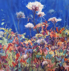 Wendy Bermingham S Instagram Post In The Glory Of The Garden 24x24 Oil On Panel Title Comes From The Seventh Verse Of My Favorite In 2020 Global Art Art Art Day