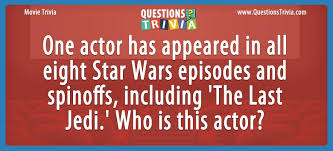 Florida maine shares a border only with new hamp. Which Actor Has Appeared In All Eight Star Wars Episodes Questionstrivia