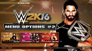 Wwe 2k16 Demo Main Menu Options 2 Ps4 Xb1 Notion Wwe Game Download Wwe Game Wwe