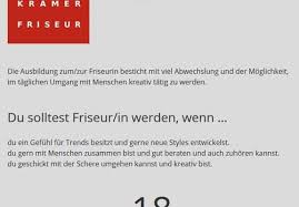 Online Bewerben Bei Marcus Kramer Friseur Marcus Kramer Friseur