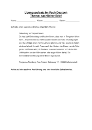 Check spelling or type a new query. Sachlicher Brief Themenvorgabe Fur Ubungsaufsatz Unterrichtsmaterial Im Fach Deutsch Brief Aufsatz Briefe Schreiben