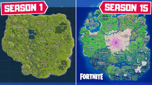Epic games has released the new season of a widely popular video game, fortnite. Evolution Of The Entire Fortnite Map Chapter 1 Season 1 Chapter 2 Season 5 Youtube