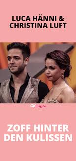 Nun wird gemunkelt, ob der sänger seiner liebsten heute einen antrag machen wird! Luca Hanni Christina Luft Zoff Hinter Den Kulissen Luca Hanni Hinter Den Kulissen Let S Dance