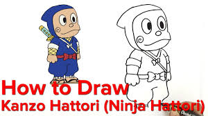 In order to be as stealthy as possible, the ninja nearly always operates by night. How To Draw Kanzo Hattori From Ninja Hattori Cartoon 1280x720 Wallpaper Teahub Io