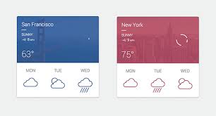 A new windows 10 feature update lets you personalize your taskbar for quick access to information like weather, sports and. Css3 Svg Material Design Weather Card Animation On Behance