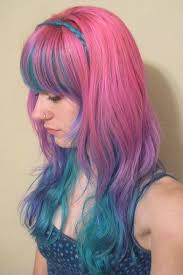 Purple and pink and blue blend to create an amazing wash of color that looks equally stunning when applied as a hair dye. Extraordinary Hair Blog Hair Inspiration Color Hair Mixed Hair