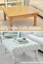 Coffee Table To Ottoman Possible If I Find A Good One At A Yard Sale Furniture Home Decor Upholstered Ottoman