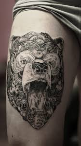 I'm in the process of getting my tattoo's on my arm removed, one is not reacting nearly as well as the other so i'm just focusing on the one that is going away. Realistic Leonidas Portait By Karol Rybakowski From Ink Ognito A Tattoo Artist For Only Two Years Not Mine Sadly R Ta Tattoos Bear Tattoo Bear Tattoos