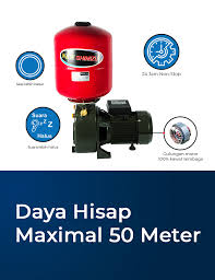 Pompa jetpump 250 watt manual, untuk kebutuhan rumah tangga, daya listrik (p2) : Shimizu Pc 503 Pompa Air Sumur Dalam Tangki 500w Daya Hisap 50 Meter Pc 503 Pc503 Hijau Lazada Indonesia