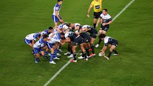 A rugby union scrum consists of two teams' eight forwards, with each team binding in three rows. Nrl 2020 Scrum Rule Change Creates Tries For Coaches Nrl