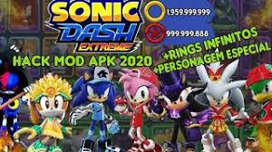 Sonic the hedgehog es conocido por su increíble velocidad . Sonic Dash Mod Apk V4 25 0 Unlimited Money Rings Free Download