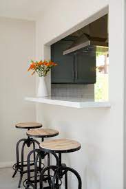 Fabulous Kitchen Decorating Wall Decor Breakfast Bar Ideas Kitchen Small Spaces Small Design Kitchen Cabinets Small Kitchen Dekorasi Rumah Rumah Desain Dapur