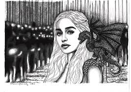 Amazing drawings cool art drawings bird drawings pencil art drawings art drawings sketches amazing art art game of thrones dessin game of thrones game of thrones drawings. Game Of Thrones Drawing By Channing Kennedy