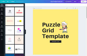 Similar to the grid narrative layout, this style uses the grid to tell a larger story over a number of posts, combining them both horizontally and vertically to reveal. Instagram How To Split Images And Create A Puzzle Grid Free Canva Template Bizstyler
