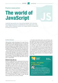 It has allowed us the opportunity to see activity at multiple shops at the same time and stay current with work being performed all over the country. The Ijs Dossier International Javascript Conference