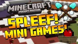 Auth lobby minigames roleplay skyblock skywars spleef survival: Minecraft Pocket Edition New 0 11 0 Spleef Server Mini Games With Fans Friends Youtube