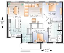 Bungalow Style House Plan 9531 Erindale 3 Open Concept House Plans Bungalow Floor Plans House Plans This very popular ranch floor plan has an open concept with many visually striking interior roof lines, great outdoor views, and a very large master bedroom suite.