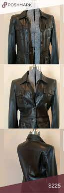 Luciano Barbera Authentic Black Leather Jacket Black Leather Jacket Leather Jacket Clothes Design