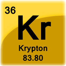 Element Cell For Krypton Medical Mnemonics Periodic Table Cell
