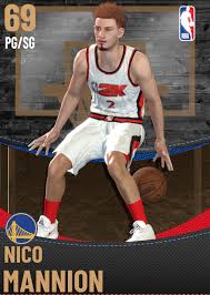 Find nico mannion stats, rankings, fantasy points, projections, and player rating with lineups. Nba 2k21 2kdb Bronze Nico Mannion 69 Complete Stats