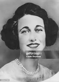 Wallis, the future Duchess of Windsor during her marriage to Earl... News  Photo