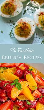These delicious easter brunch recipes will make everyone happy—we've got sweet and savory recipes alike. Easter Brunch 12 Simple And Springy Recipes Once Upon A Chef Easter Brunch Food Easter Brunch Menu Healthy Easter Brunch