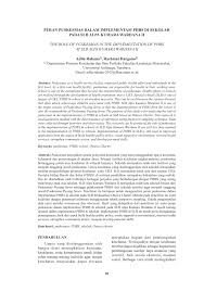 Definisi promosi kesehatan menurut green (cit, notoatmodjo, 2005), promosi kesehatan adalah segala bentuk kombinasi pendidikan. Pdf The Role Of Puskesmas In The Implementation Of Phbs At Slb Alpa Kumara Wardana Ii