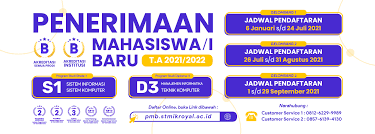 Keputusan permohonan pendaftaran murid tahun 1 akan diumumkan sekitar bulan julai/ ogos 2021. Informasi Pendaftaran Mahasiswa Baru Tahun Ajaran 2021 2022 Stmik Royal Sumatera Utara Indonesia
