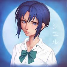 I will share formula below. Hd Wallpaper Anime Anime Girls Moon Short Hair Blue Hair Blue Eyes Wallpaper Flare