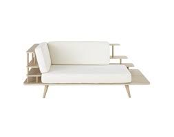 Divanetto 2 posti in velluto verde sacha | maisons du monde from medias.maisonsdumonde.com. Divanetto 2 Posti Ecodesignato Stile Scandinavo Avorio Koncept Scandinavo Sofa Homelook