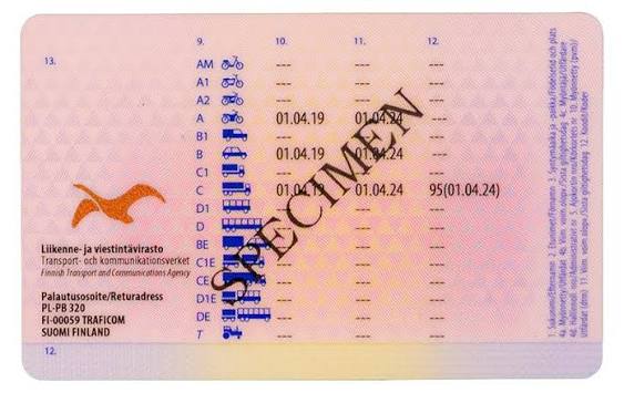 Finland - FIN6A - Mobility & Transport - Road Safety how to get a driving licence in Finland