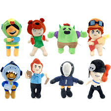 7pcs Brawl Games Cartoon Star Hero Figure Anime Model Disney Spike Shelly Leon Action Figure Doll Toy Kids Birthday Gift Action Toy Figures Aliexpress