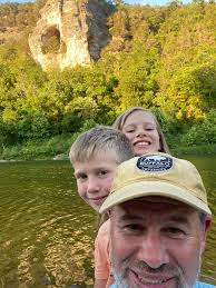 not many trees at Rush in those days...