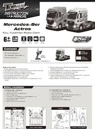 Maybe you would like to learn more about one of these? 8448118 24gtx R C Mercedes Benz Actros User Manual Kidztech Toys Manufacturing