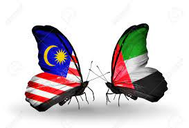 Bilateral trade between your uae and malaysia has decreased since 2014. Two Butterflies With Flags On Wings As Symbol Of Relations Malaysia Stock Photo Picture And Royalty Free Image Image 31572205