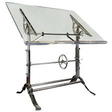 Kuhlmann brand architect industrial designer engineers drafting table with rolled steel top. Antique Drafting Tables Ideas On Foter