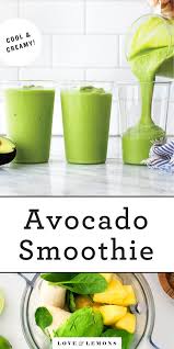 Creamy Avocado Smoothie Recipe Love And Lemons Recipe Avocado Smoothie Avocado Smoothie Recipe Smoothie Recipes