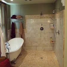 72 Inch Tub Shower Combo Design Ideas Pictures Remodel And Deco Whole Rest Of Room Becomes Shower Eclectic Bathroom Tub Shower Combo Shower Tub