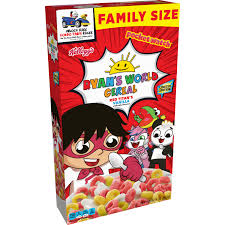 Parents may receive compensation when you click through and purchase from links contained on this website. Kellogg S Ryans World Red Titan S Vanilla Breakfast Cereal 12 5 Oz Walmart Com Walmart Com